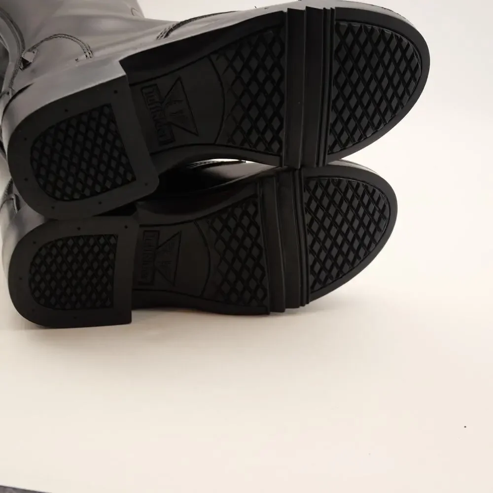 NEW TuffRider Kid's  Size 13 Starter Back Zip Field Boots Black